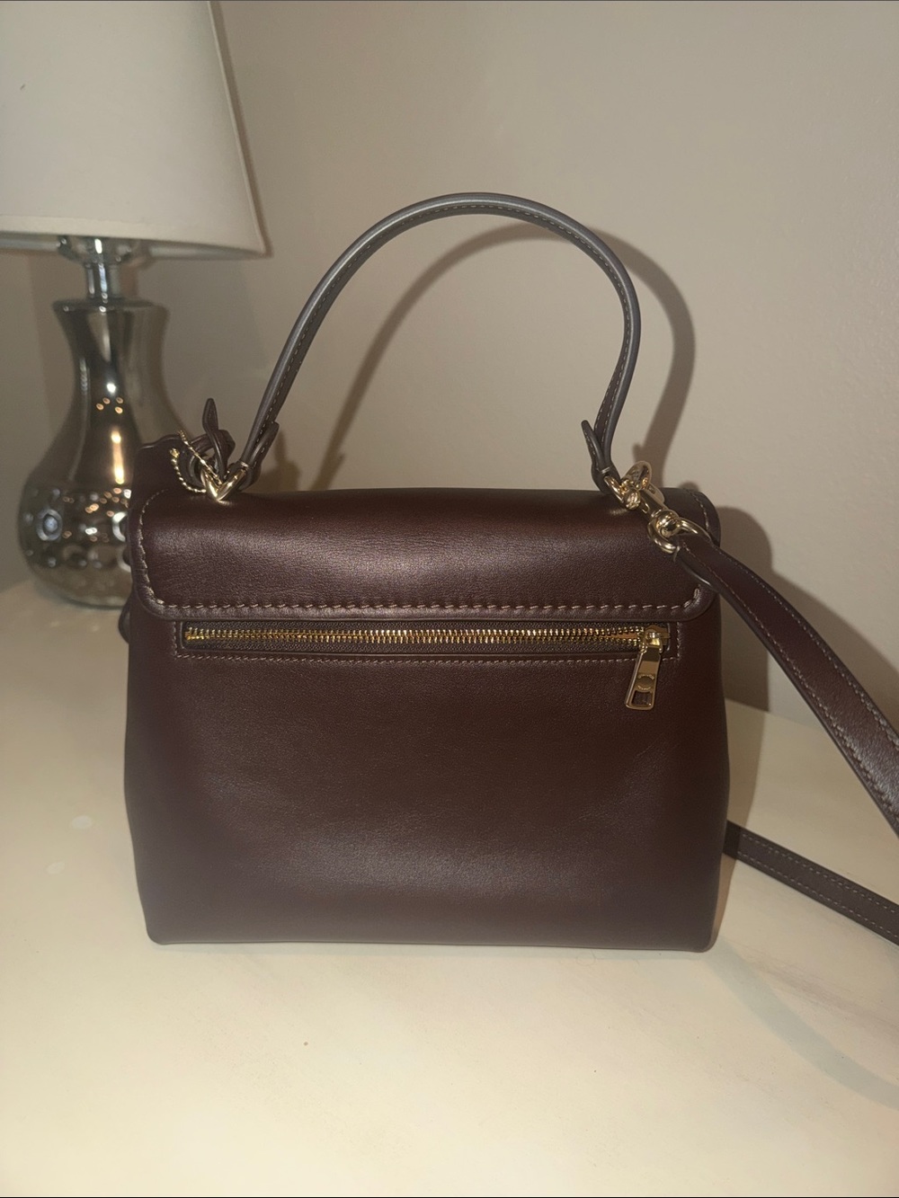 Coach Emory top handle crossbody bag in maple - Picture 2 of 4